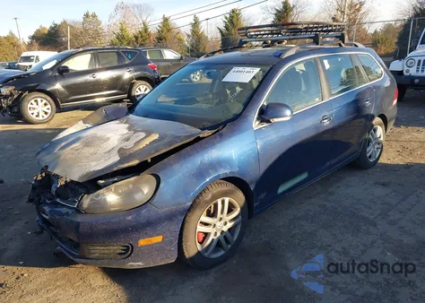 2011 Volkswagen Jetta Sportwagen 2.0L Tdi из США, поврежденный, VIN 3VWML7AJ2BM633024